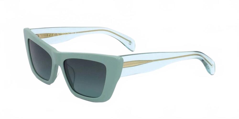 NEW RAG & BONE women’s rnb1068/s 01ed ib sunglasses in gradient grey green